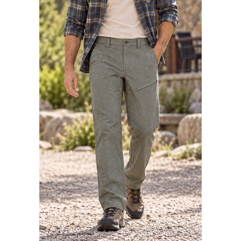 Duluth Trading Co DuluthFlex Breezeshooter Pants Men's 38 x 34 Lightweight Green - Picture 1 of 13
